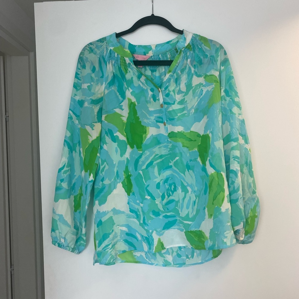 Lilly Pulitzer first impressions Elsa top